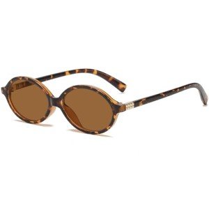 90s Vintage Leopard Round Sunglasses for Everyone