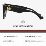 Gucci GG1333S Cat-Eye Designer Sunglasses for Women