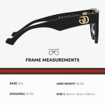Gucci GG1333S Cat-Eye Designer Sunglasses for Women