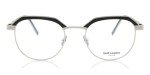 Saint Laurent SL 124 Black/Silver Eyeglasses 50mm
