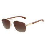 ZENOTTIC Men's Wood Aviator Polarized Sunglasses