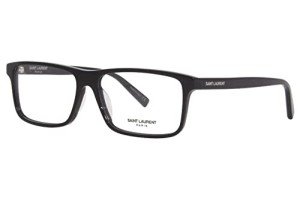 Saint Laurent SL483 Men's Black Rectangle Sunglasses