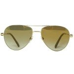 Valentino Women's Round Gold Gradient Sunglasses