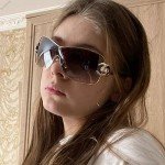 Trendy Y2K Wrap Around Sunglasses for All