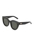 Le Specs Air Heart Black Cat Eye Sunglasses