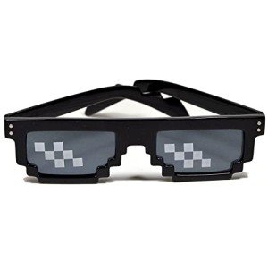 Zesties Thug Life Meme Pixel Sunglasses