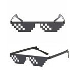 3 Pack Thug Life Pixel Mosaic Sunglasses
