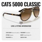Ray-Ban RB4125 CATS 5000 Pilot Sunglasses Bundle