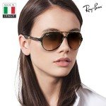 Ray-Ban RB4125 CATS 5000 Pilot Sunglasses Bundle