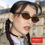 90s Vintage Leopard Round Sunglasses for Everyone