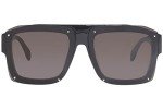 Alexander McQueen AM 0335 Black/Grey Sunglasses