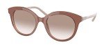 Prada Round Sunglasses with Brown Gradient Lens
