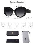 SOJOS Vintage Cat Eye Polarized Sunglasses for Women