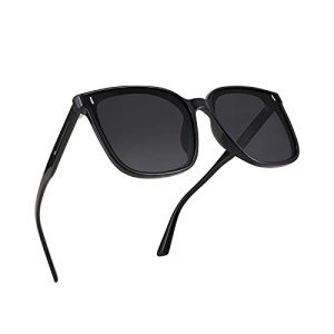 FEISEDY Vintage Oversized Polarized Sunglasses