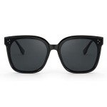 FEISEDY Oversized Retro Square Polarized Sunglasses