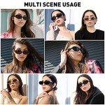 Trendy Oval 90s Retro Sunglasses for All