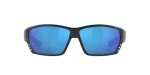 Costa Del Mar Matte Black Sunglasses with Blue Lenses