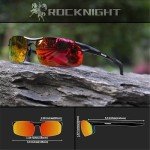 ROCKNIGHT Polarized Men's Sunglasses - Lightweight & UV Protection