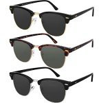 Trendy Polarized Semi-Rimless Sunglasses for All