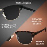 Trendy Polarized Semi-Rimless Sunglasses for All