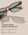 TIJN Polarized Stylish Sunglasses for UV Protection