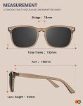 TIJN Polarized Stylish Sunglasses for UV Protection