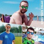 Polarized Vintage Sunglasses for Men and Women