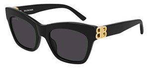 Balenciaga BB0132S Designer Sunglasses - Black