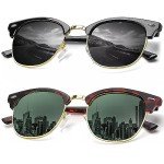KALIYADI Polarized Retro Classic Sunglasses for All