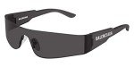 Balenciaga BB0041S Black/Grey Unisex Sunglasses