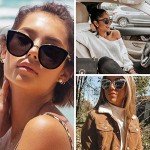 WearMe Pro Women's Oversized Cat Eye Sunglasses