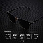 KALIYADI Polarized Retro Classic Sunglasses for All
