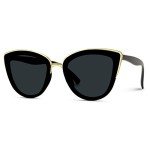 WearMe Pro Women's Oversized Cat Eye Sunglasses