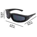 MF Payback Stylish Sunglasses - Black Frame