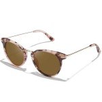 Chic Polarized Pink Tortoise Sunglasses for Women