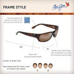Maui Jim Stingray Polarized Wrap Sunglasses