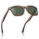 CARFIA Polarized Square Sunglasses for Men