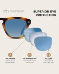 WearMe Pro Retro Polarized Men's Sunglasses