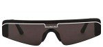 Balenciaga BB0003S Black/Grey Sunglasses for Everyone