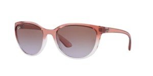 Ray-Ban Emma Cat-Eye Sunglasses in Light Brown
