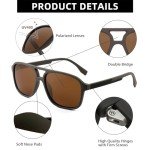 Polarized Aviator Sunglasses for Men and Women