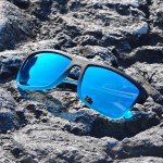 ZENOTTIC Men’s Polarized Square Sunglasses with UV400 Protection