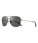Revo Men's Polarized Metal Aviator Sunglasses