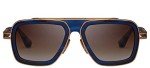 Dita LXN-EVO Blue Swirl Gold Unisex Sunglasses