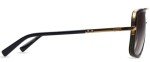 Dita Mach-One 18K Gold Sunglasses - Black/Brown