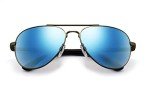 Revo Raconteur II Polarized Metal Aviator Sunglasses