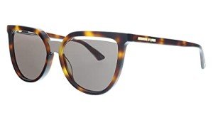 Alexander McQueen MQ 0197 Havana Brown Sunglasses
