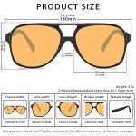 Retro 70s Vintage Aviator Sunglasses for Everyone