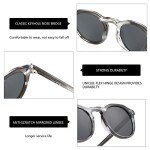 ZENOTTIC Vintage Round Polarized UV400 Sunglasses