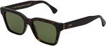 Retro Super Future Rectangular Havana Sunglasses 52mm